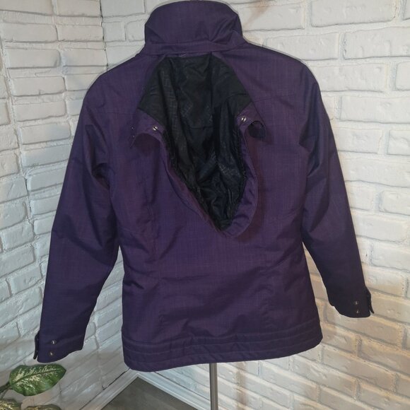 Columbia Interchange Ladies Zip Out Lining Removable Hood Jacket - Picture 2 of 16